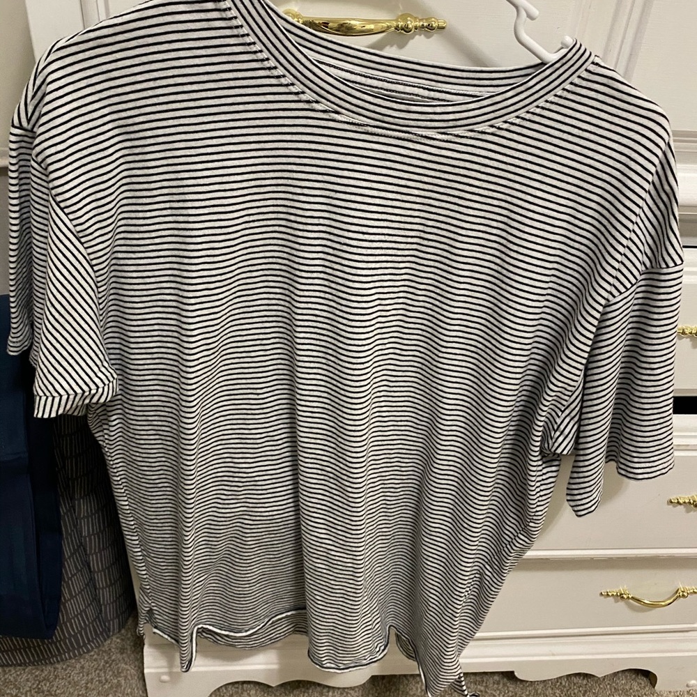 Striped short sleeve tshirt